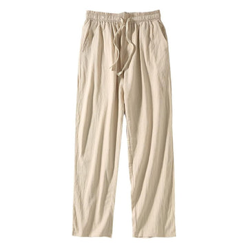 Plus Size Linen Loose Pants