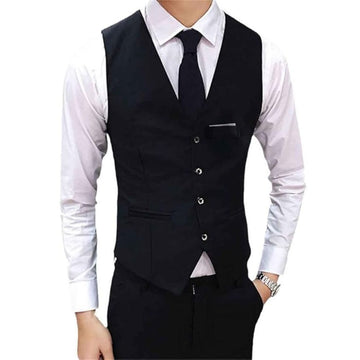 Suit Waistcoat Formal Vest