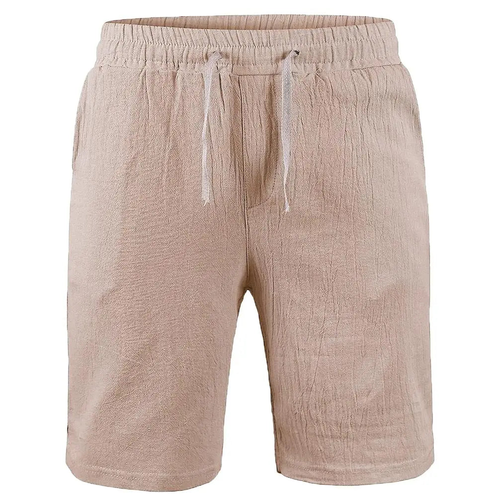 Summer Cotton Linen Shorts