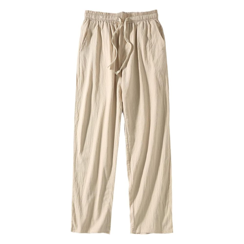 Plus Size Linen Loose Pants